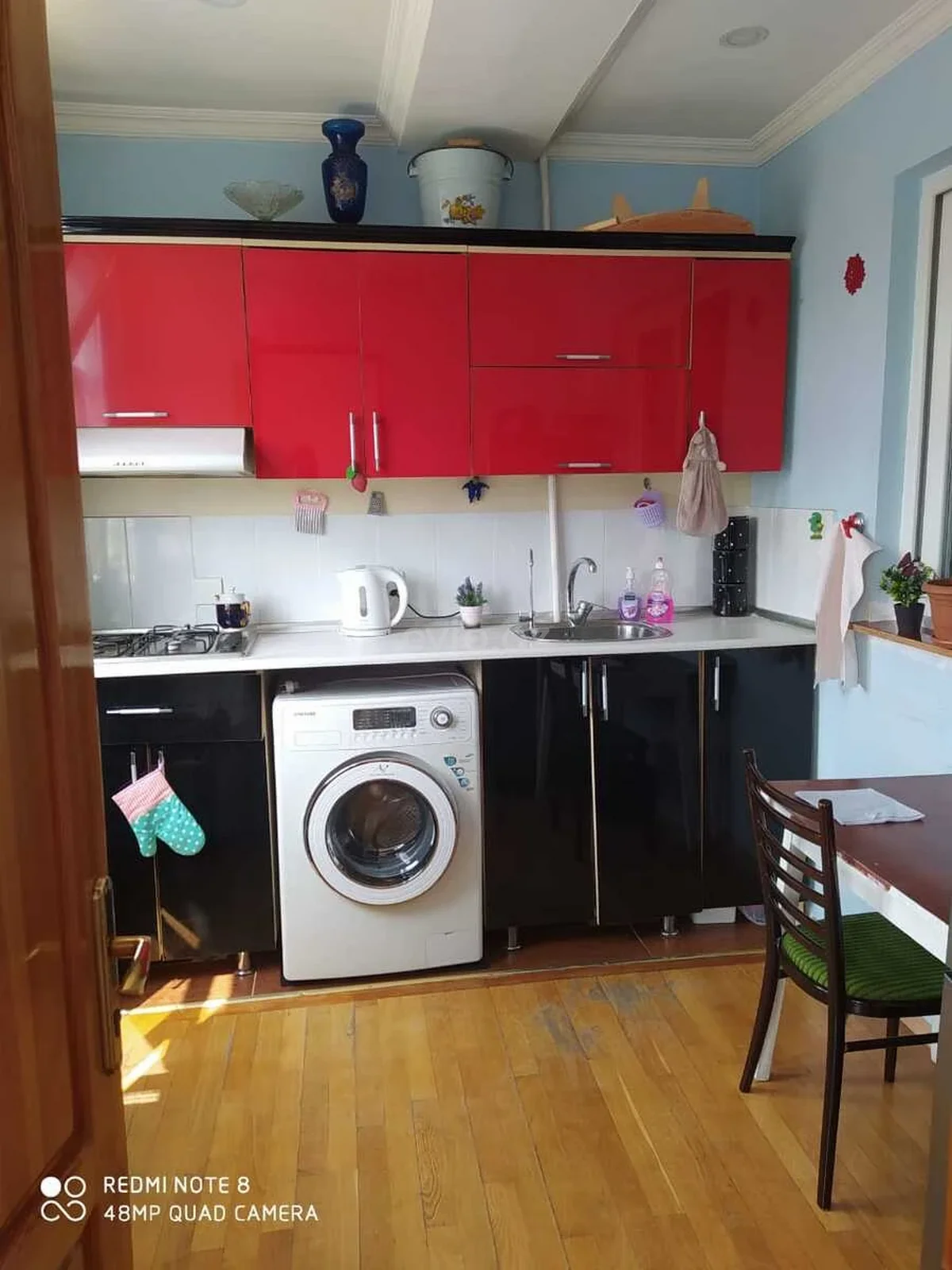 3 otaqlı orta təmirli mənzil satılır Həzi Aslanov qəsəbəsində — Mənzil, Bakı (7)