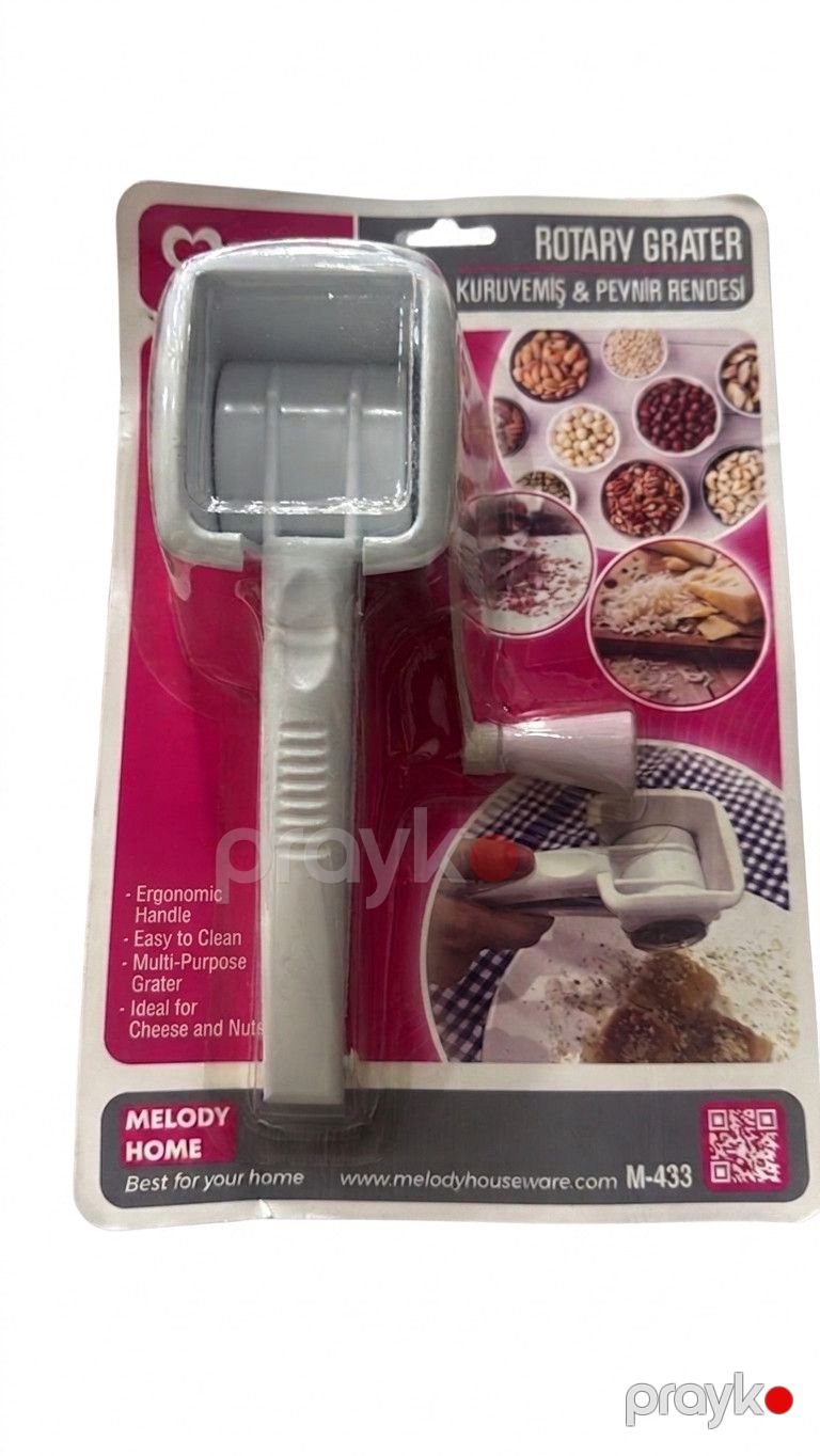Pendir və qoz üçün sürtkəc Melody Home M-433, boz, 20x5 sm — Mallar, Bakı