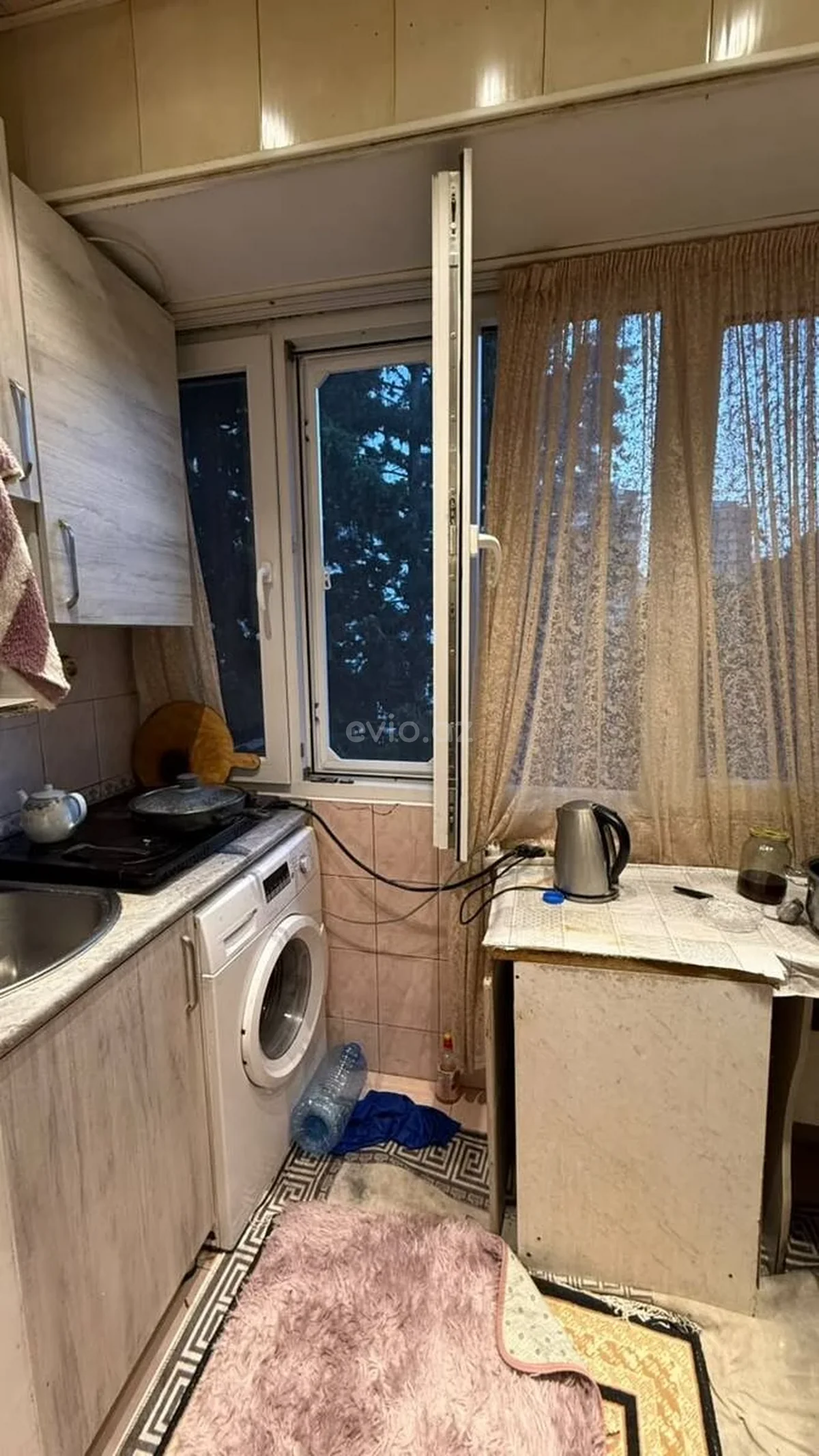 2 otaqlı orta təmirli mənzil satılır 6-cı mikrorayonda — Mənzil, Bakı (5)