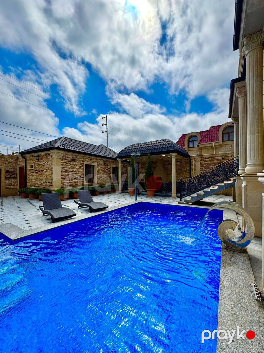 Satılır 5 otaqlı həyət evi/bağ evi 450 m² — Ev, villa, Bakı (8)
