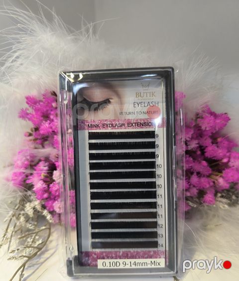 Süni kirpiklər M Butik Eyelash, 0.10D, 9-14 mm — Bakı