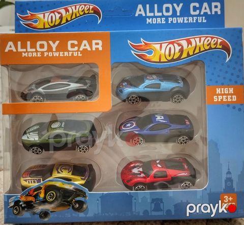 Maşın dəsti Hot Wheels, 3+ yaş, 6 əd — Bakı