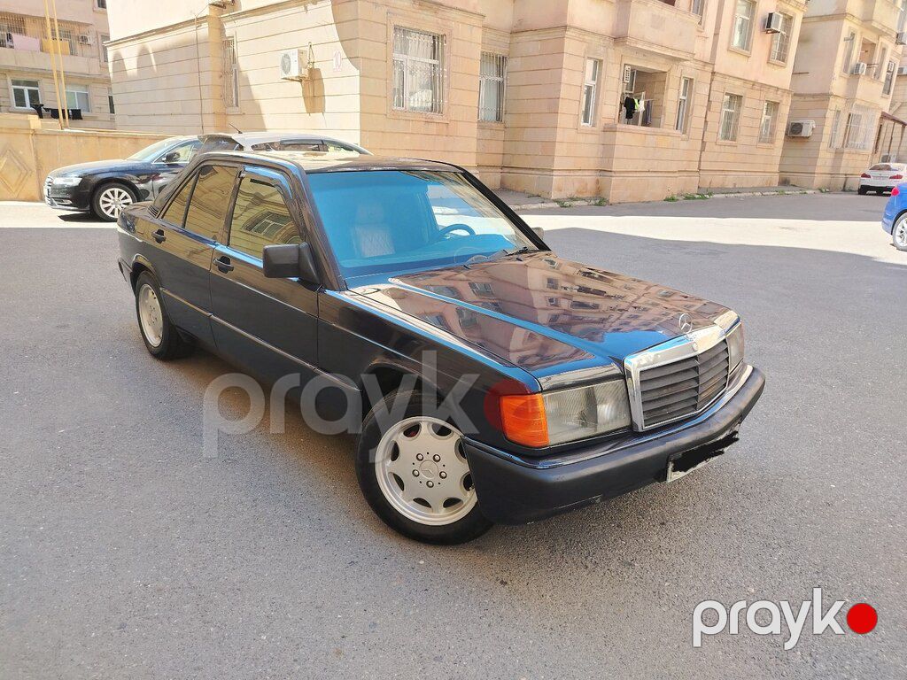 Mercedes 190, 2.0 L, 1991 il, 322 000 km — Avtomobillər, Bakı (3)