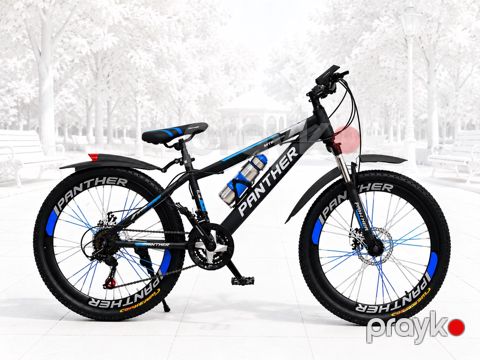 Şəhər velosipedi Panther, 24", mavi/qara — Bakı