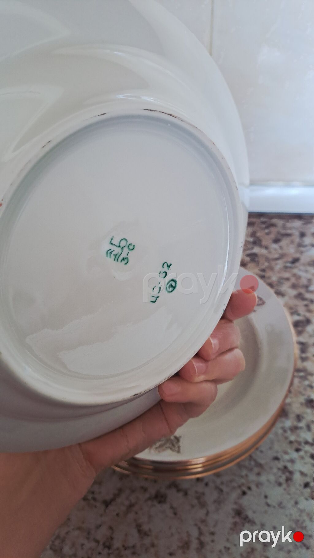 Boşqablar, 6 ədədli dəst, rəng - Ağ, Farfor, Rusiya — Süfrə qabı, Bakı (4)