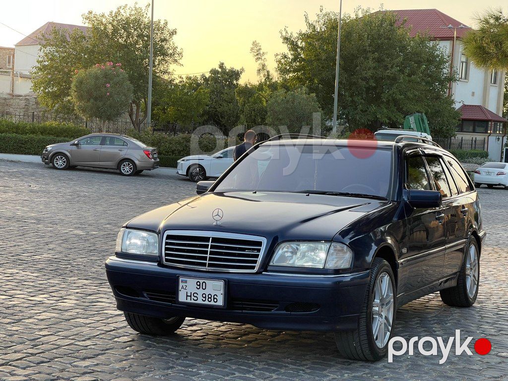 Mercedes C 200, 2.0 L, 1999 il, 510 000 km — Avtomobillər, Bakı (2)