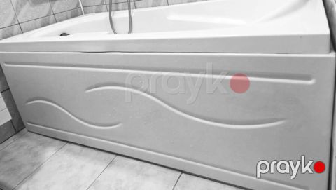 Akril vanna – kompakt, künc yerləşdirmə üçün uyğun model. - Material