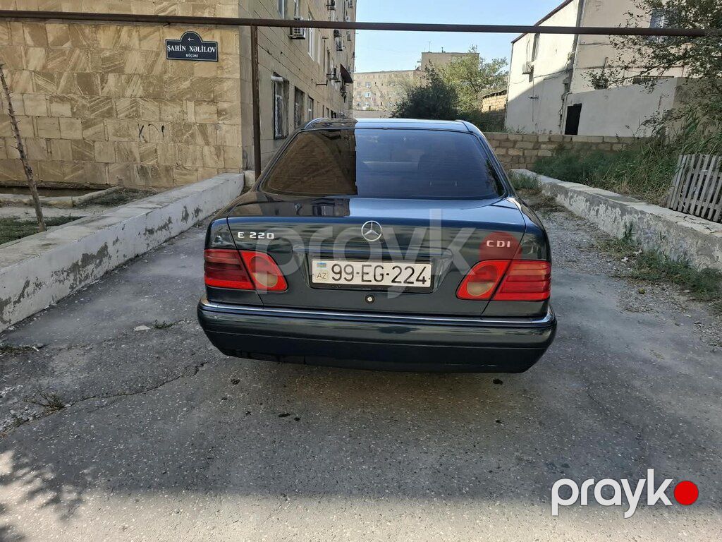 Mercedes E 220, 2.2 L, 1999 il, 370 000 km — Avtomobillər, Bakı (2)