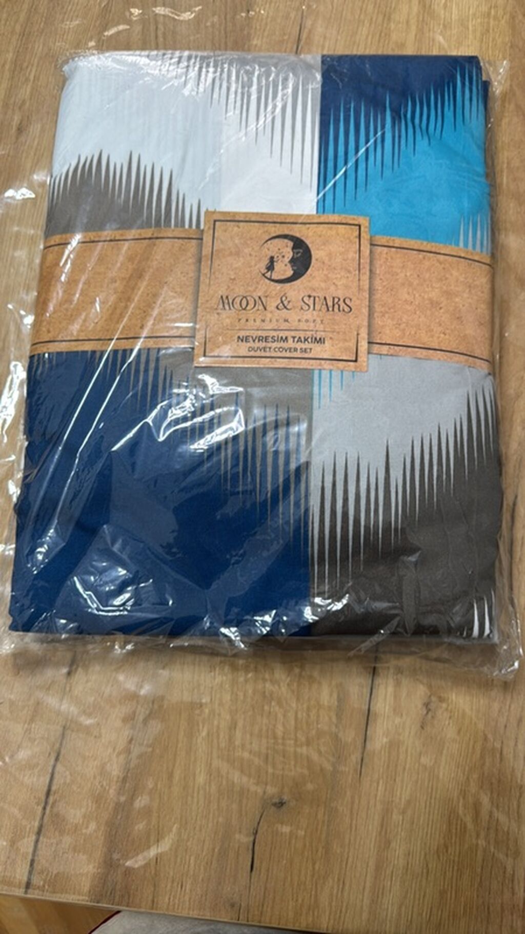 Moon & Stars nevresim dəsti - Model: Nevresim Takımı (Duvet Cover — Döşəmə dəsti, Masazır
