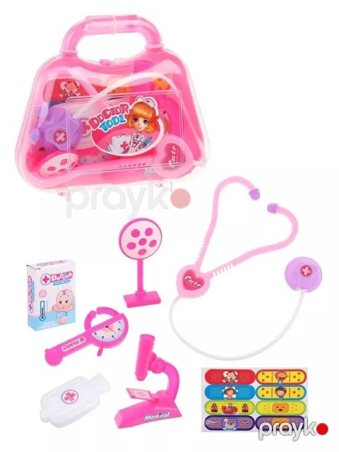 Həkim dəsti SH-630, plastik, çəhrayı, 3+ yaş — Bakı