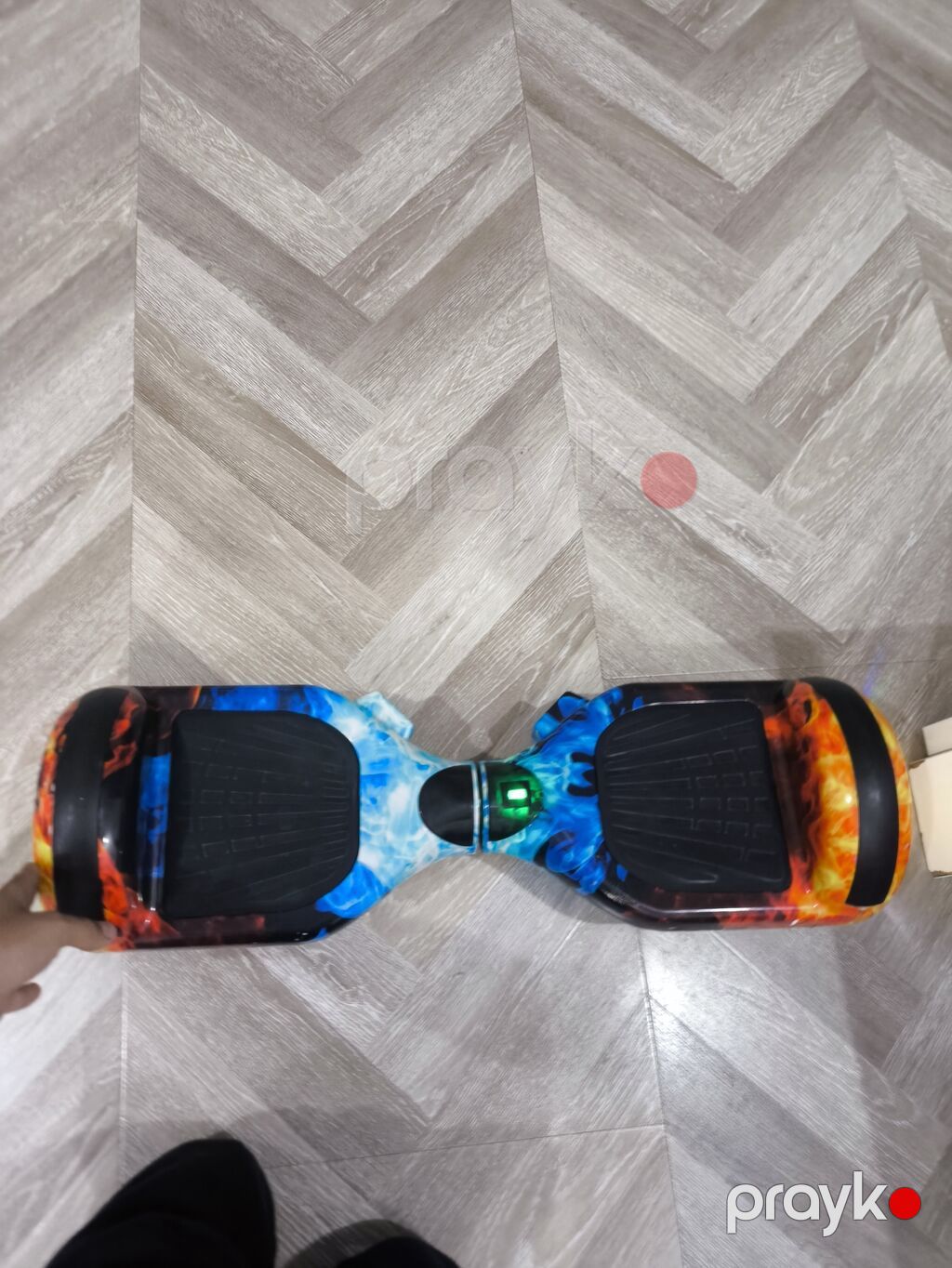 Hoverboard (öz-özünə tarazlanan skuter) - Korpus: “od və buz” temalı — Hiroskopler, Bakı (5)