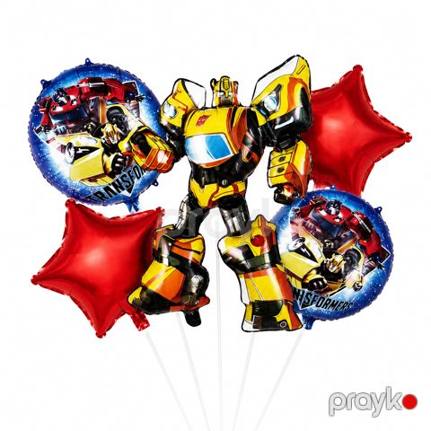 Şar dəsti Transformers, rəngbərəng, 5 ədəd — Bakı