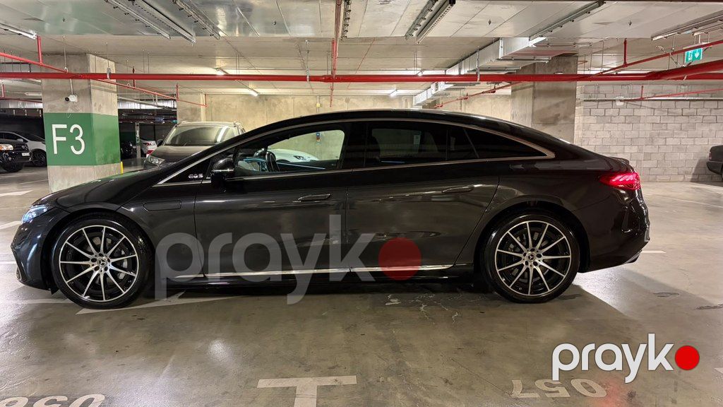 Mercedes EQS 450+, 107.8 kWh, 2021 il, 17 000 km — Avtomobillər, Bakı (7)