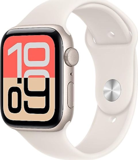 Apple Watch SE 3 Aluminum Starlight 40mm — Smart Watches & Bracelets