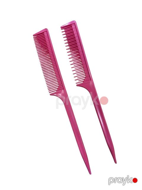 Saç üçün daraq dəsti XZN_91063, naços və kəsim üçün, plastik, çəhrayı — Bakı