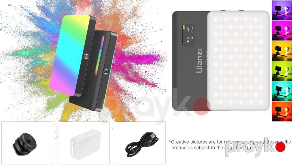 RGB LED işıq "Ulanzi VL120" — Foto və video texnikası, Bakı (3)