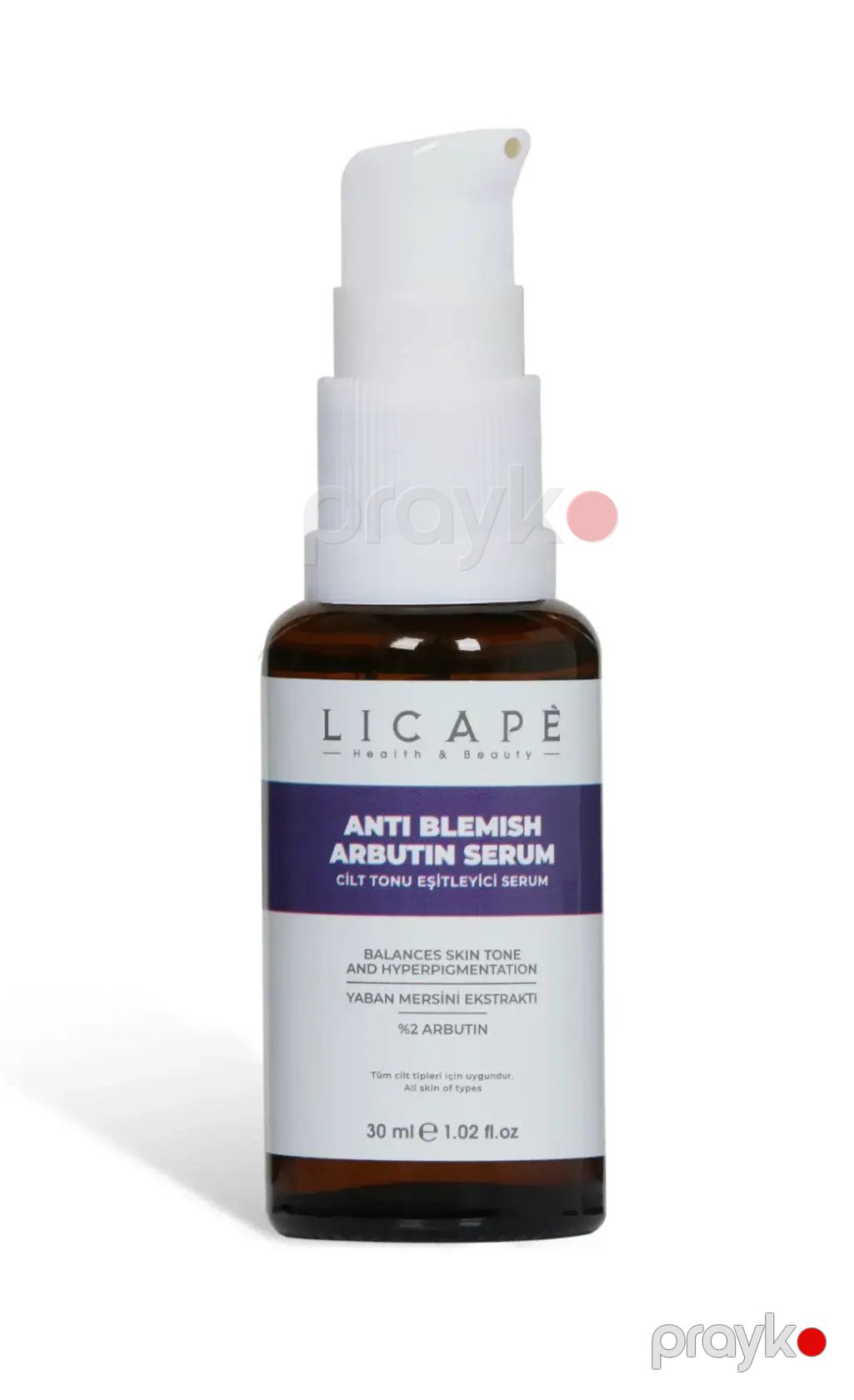Üz üçün serum Licape Anti Blemish Arbutinli 2%, 30 ml — Mallar, Bakı