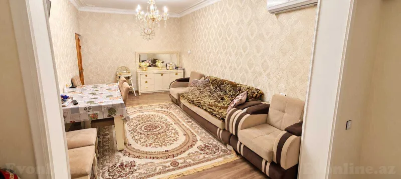 Satılır 2 otaqlı Mənzil Köhnə tikili 60 m² Bakı, Nizami r., Xalqlar Dostluğu m — Mənzil, Bakı (2)