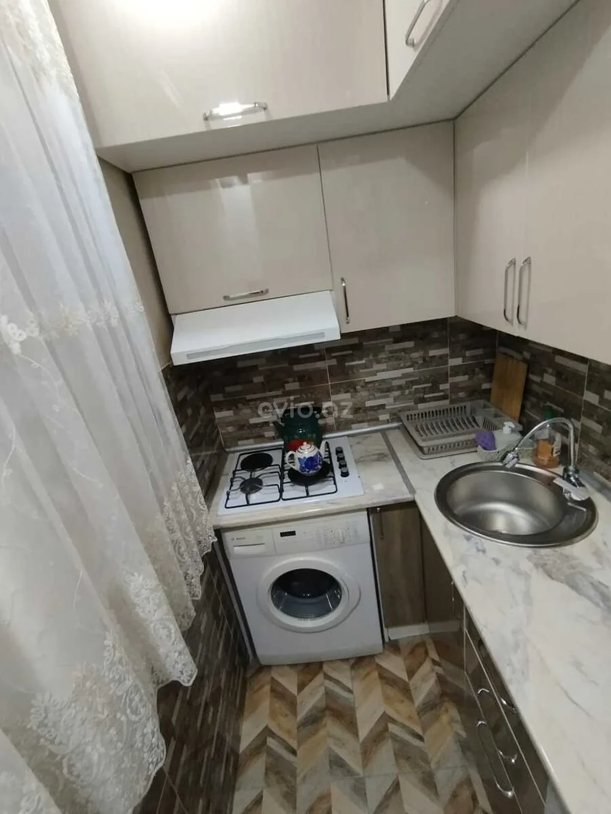 2 otaqlı tam təmirli mənzil satılır Xırdalanda — Mənzil, Abşeron (9)