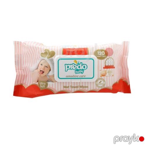 Uşaq nəm salfetləri Predo Baby Ultra Soft, 120 əd — Mallar, Bakı (2)