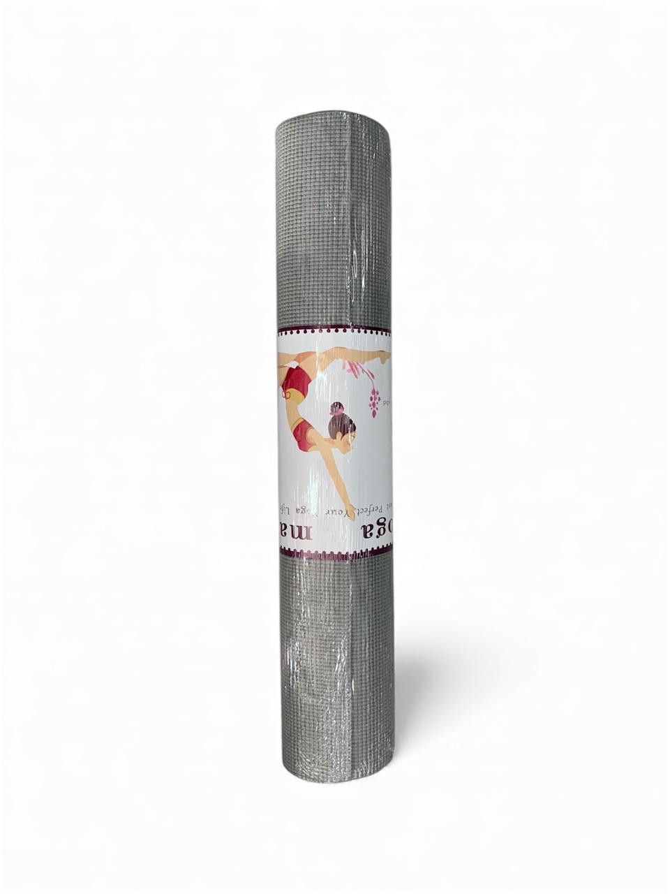 Yoqa üçün mat MS, 173x61 sm, 0.6 mm, boz — Mallar, Bakı