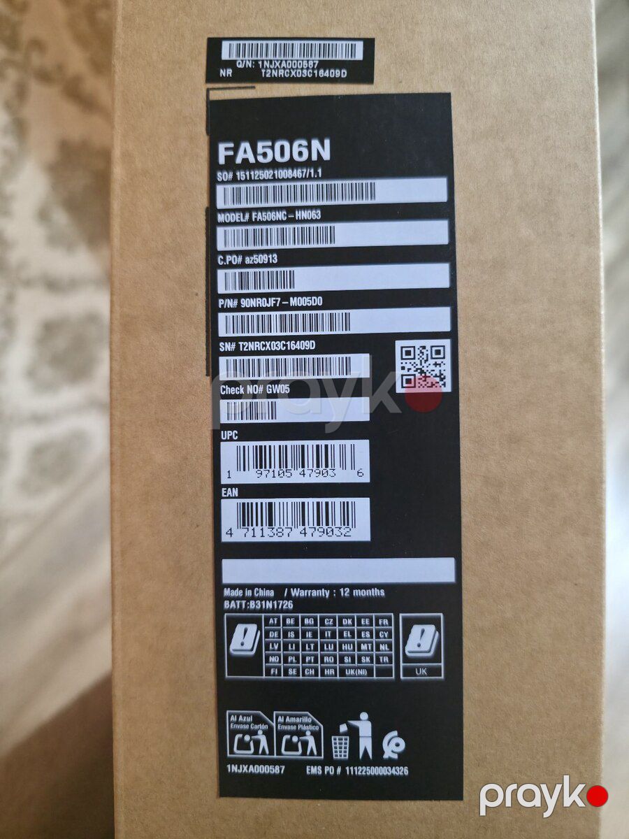 Asus Tuf Gaming A15 — Noutbuklar, Xırdalan (5)