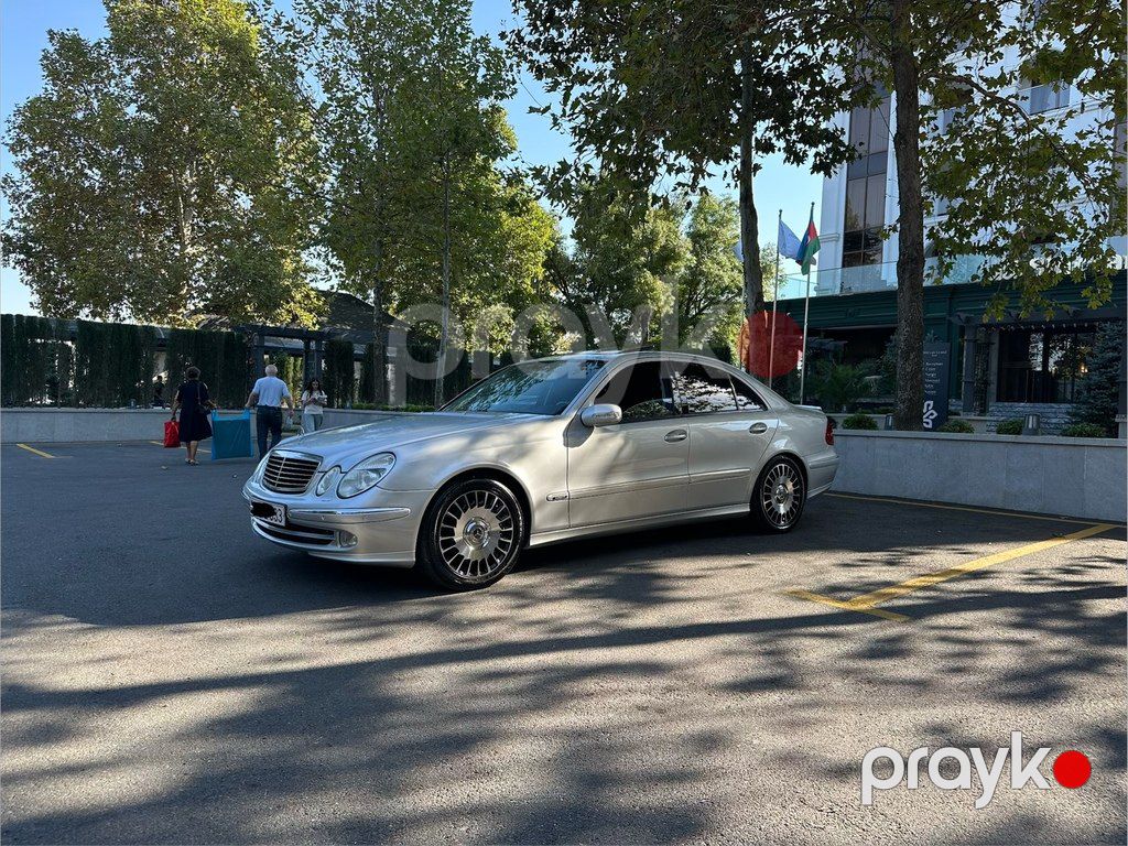 Mercedes E 240, 2.6 L, 2005 il, 283 742 km — Avtomobillər, Şamaxı (10)