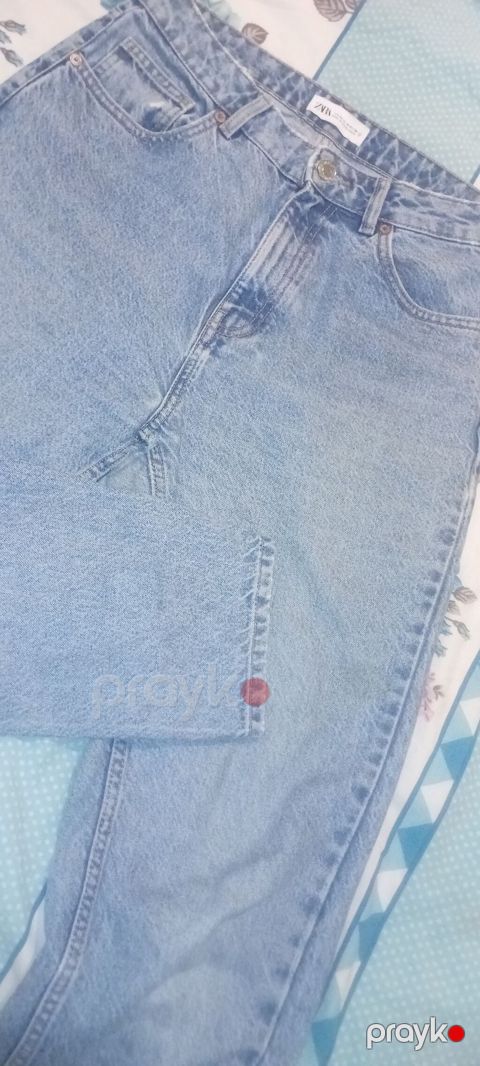 Zara qadın cins şalvar - Model: Klassik 5 ciblə, düymə və fermuar — Bakı