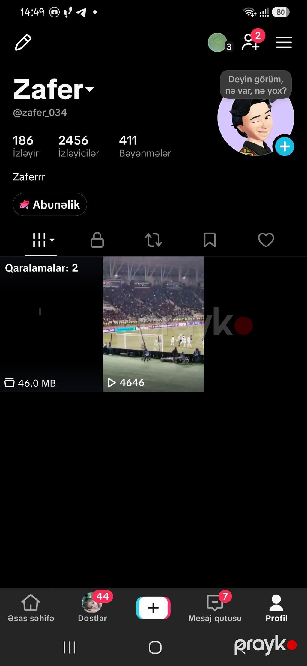 satılır Xidmət: TikTok hesabının inkişafı və canlı yayım — Digər, Bakı (2)