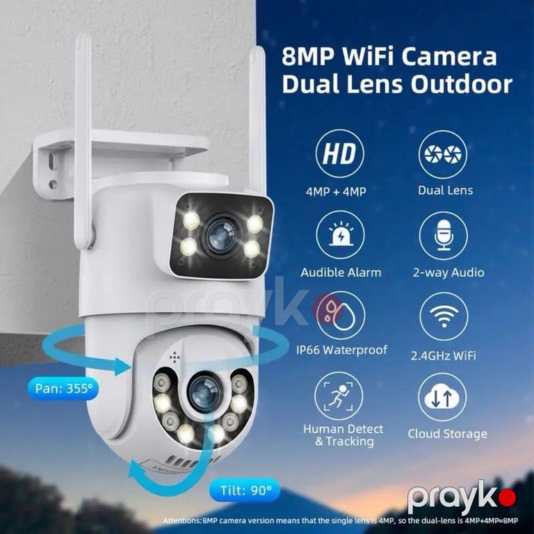 Icsee Smart Wifi Kamera — Ağıllı ev və təhlükəsizlik, Bakı (2)