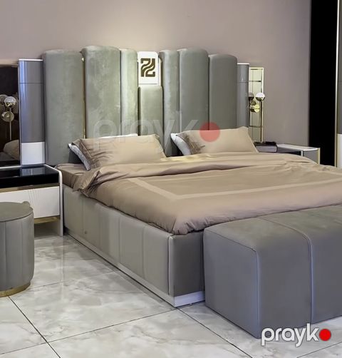 Müasir dizaynlı yataq otağı dəsti - Real alıcıya endirim 4500 — Bakı