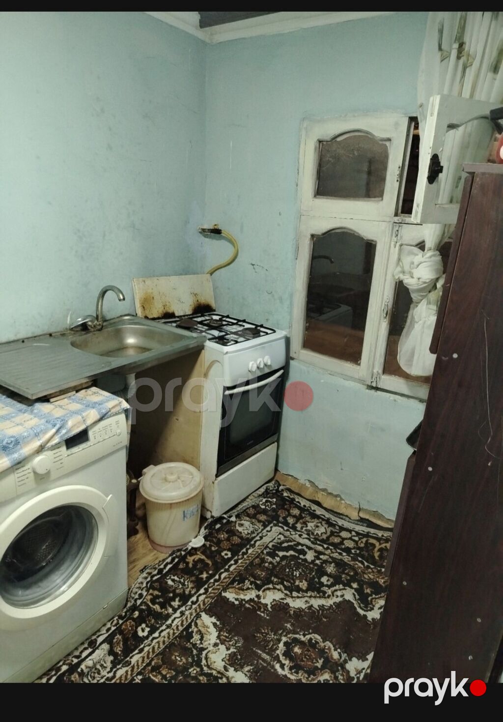 1 otaqlı həyət evi – sadə, işıqlı və funksional planlama Ölçü və — Mənzil, Sumqayıt (7)