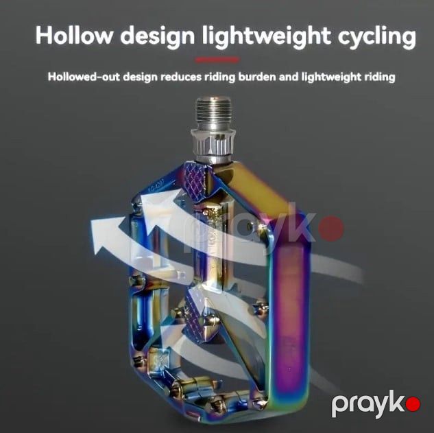 Velosiped üçün xameleon pedalı, ağır yükə dayanıqlı alüminium qarışıq, sürüşməz, dağ və şose velosipedləri üçün, ergonomik dizaynlı, suya və korroziyaya davamlı, müxtəlif rəng seçimləri ilə - bikesport_65 — Mallar, Bakı (2)
