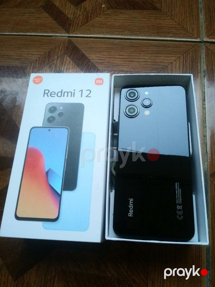 Xiaomi Redmi 12 Midnight Black 256GB/8GB — Smartfonlar, Bakı (2)