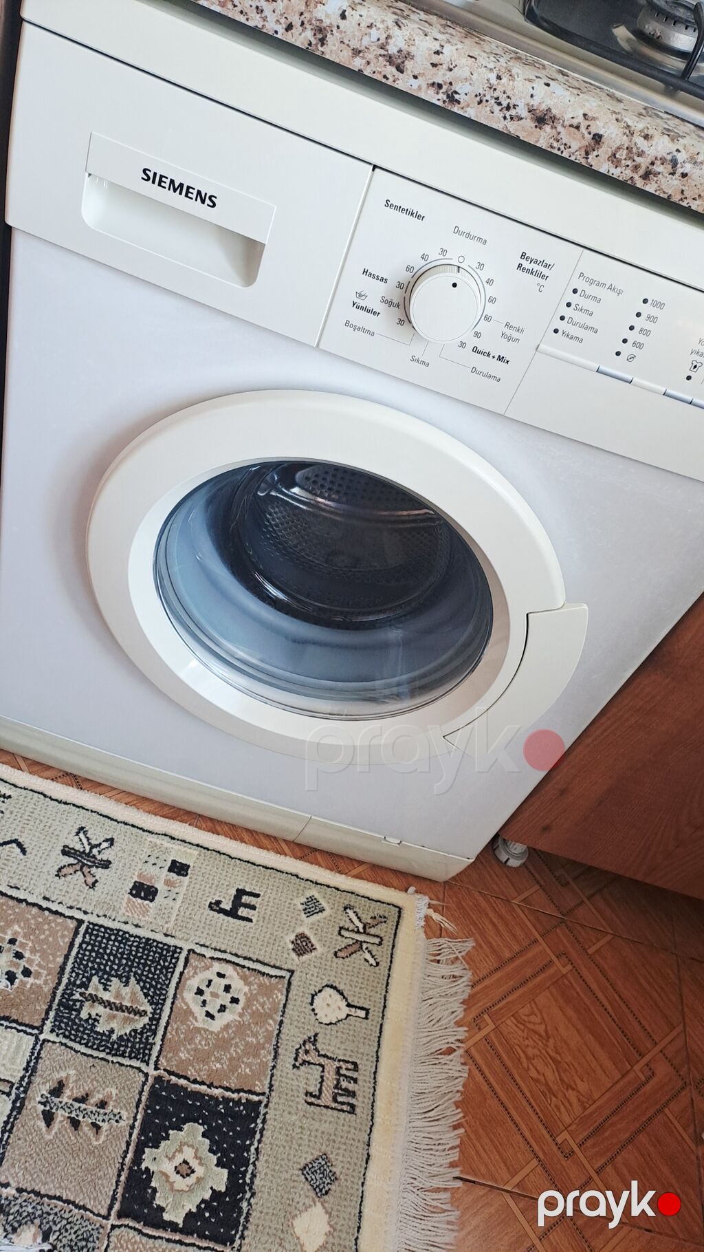 Sıemens ön yükləməli paltaryuyan maşın - Ön paneldə rahat mexaniki — Çamaşır maşınları, Bakı (3)