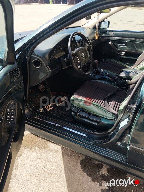 BMW 523, 2.5 L, 1998 il, 198 594 km — Avtomobillər, Bakı (6)