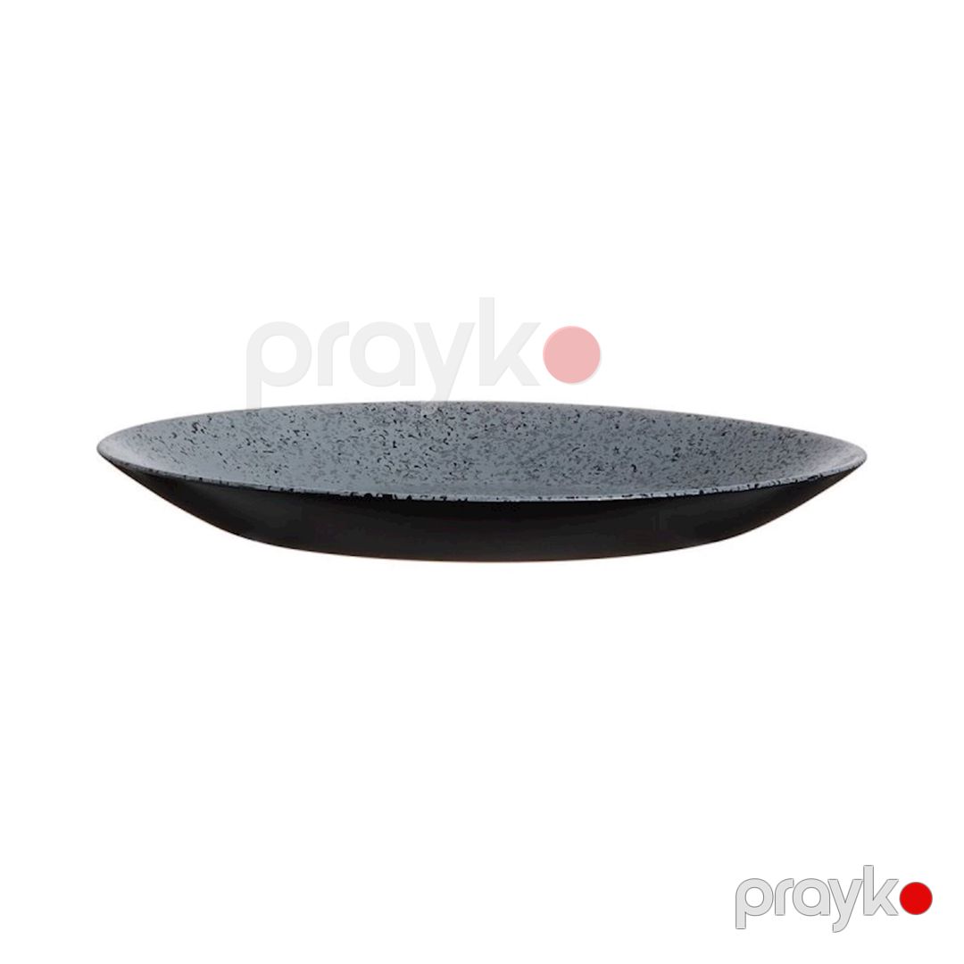 Boşqab Luminarc Slate dairəvi, 18 sm, şüşə, boz — Mallar, Bakı (2)