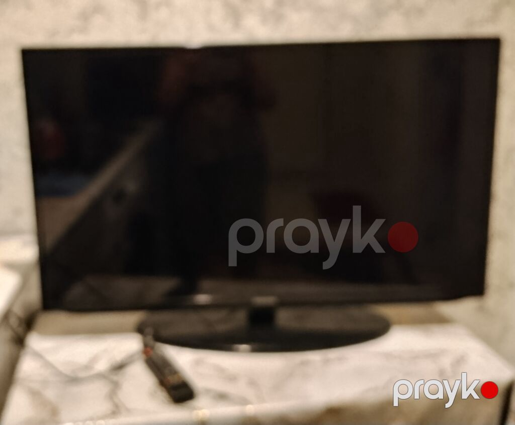 Sade qara Samsung televizordu damasni antenle isleyir krosnuyla yada — Televizorlar, Bakı (2)