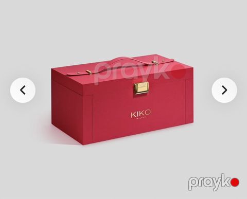Kıko Milano – Qırmızı lüks makiyaj qutusu (advent tərzində) Məhsul — Bakı