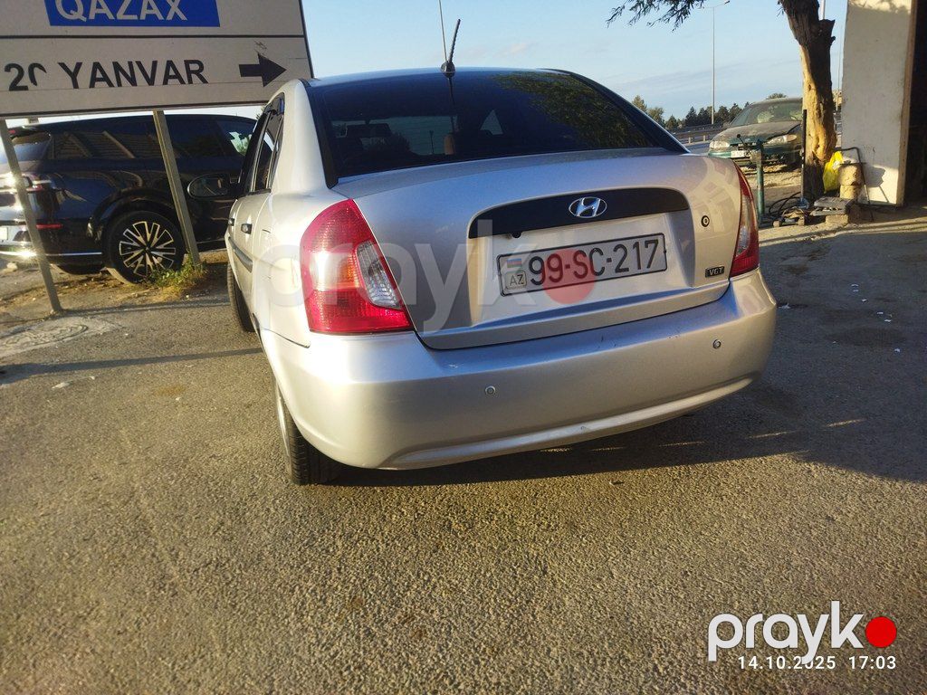 Hyundai Accent, 1.5 L, 2007 il, 234 500 km — Avtomobillər, Bakı (2)