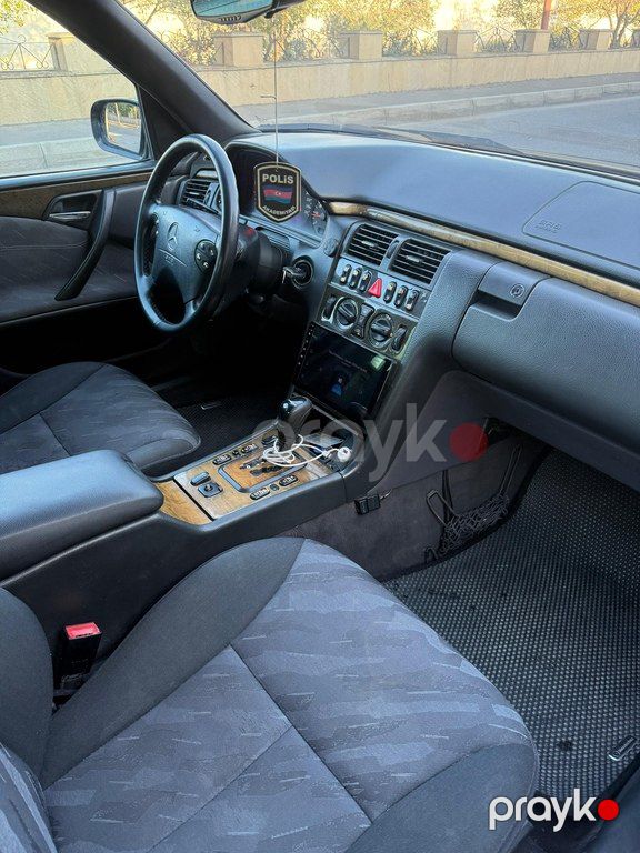 Mercedes E 240, 2.4 L, 2000 il, 410 523 km — Avtomobillər, Bakı (8)