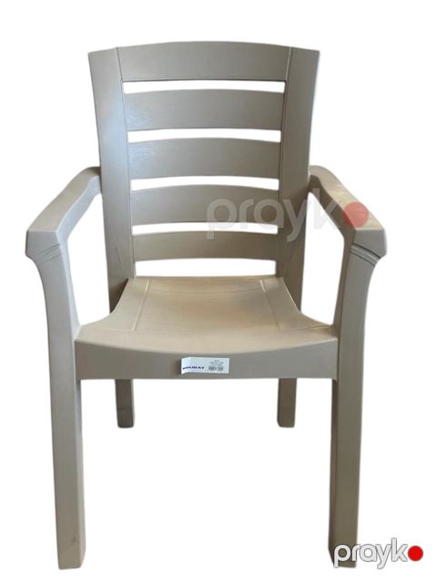 Bağ üçün stul Holiday MBL-6031-2, plastik, bej, 58x90 sm — Bakı