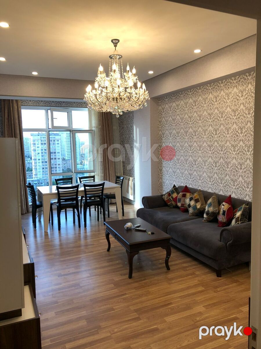 İcarəyə verilir 3 otaqlı yeni tikili 120 m² — Mənzil, Bakı (6)