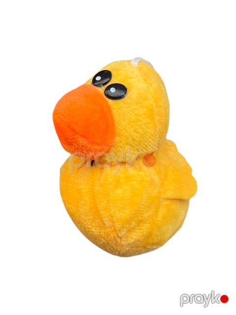 Yumşaq oyuncaq FSO-12141, peluş, sarı/narıncı, 7 sm — Bakı
