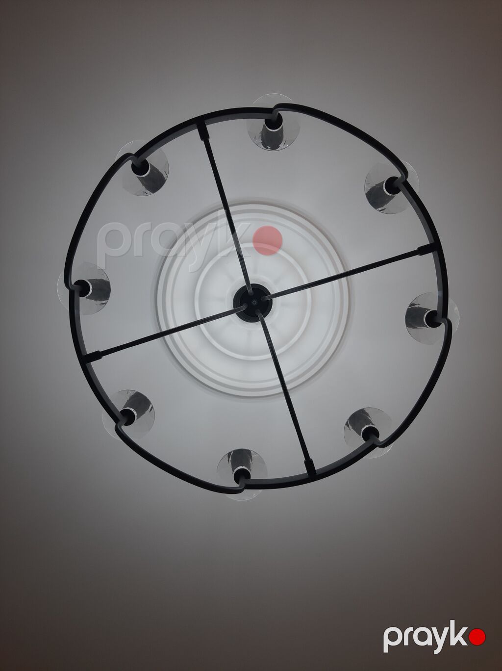 Çılçıraq, 8 lampa, Metal — Tavan is?qlar? v? cilc?raqlar, Gəncə (3)