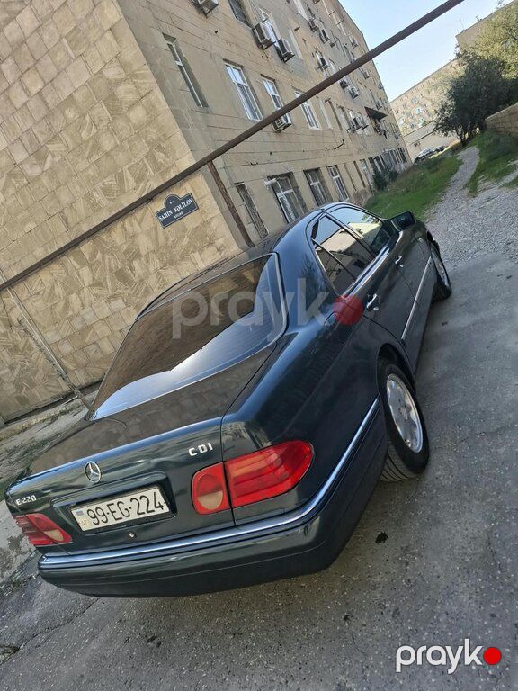 Mercedes E 220, 2.2 L, 1999 il, 370 000 km — Avtomobillər, Bakı (7)
