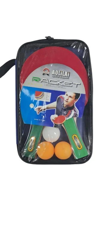 Stolüstü tennis dəsti, 2 raketka, daşıma çantası və 3 ədəd top - WS0837 — Bakı