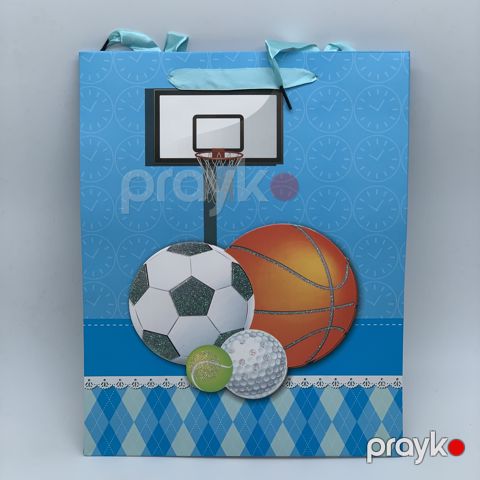 Hədiyyəlik paket 6200, mavi, 31x25 sm — Bakı