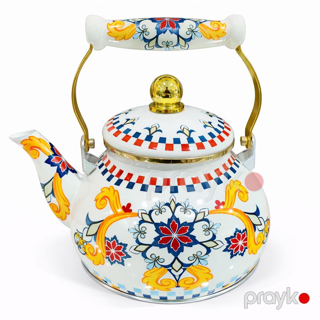 Dəmləmə çaydanı 6586, 700 ml, rəngbərəng — Mallar, Bakı