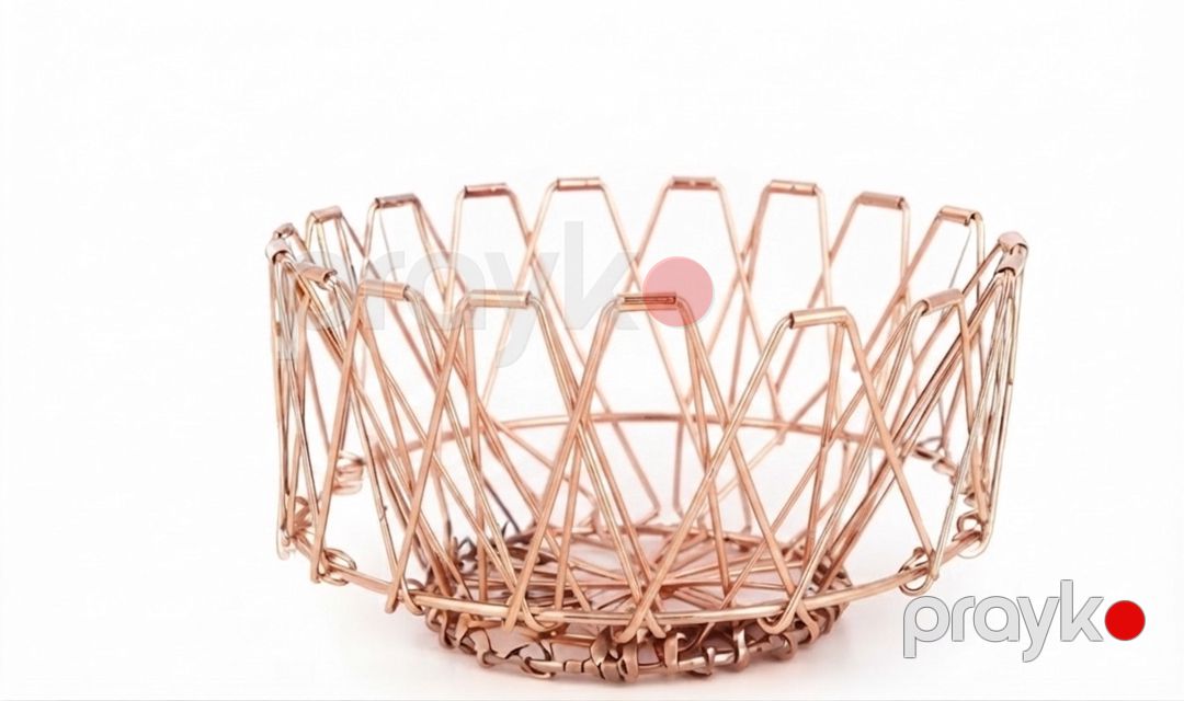 Meyvə qabı-transformer, Paslanmayan polad, Qızılı — Mallar, Bakı (3)